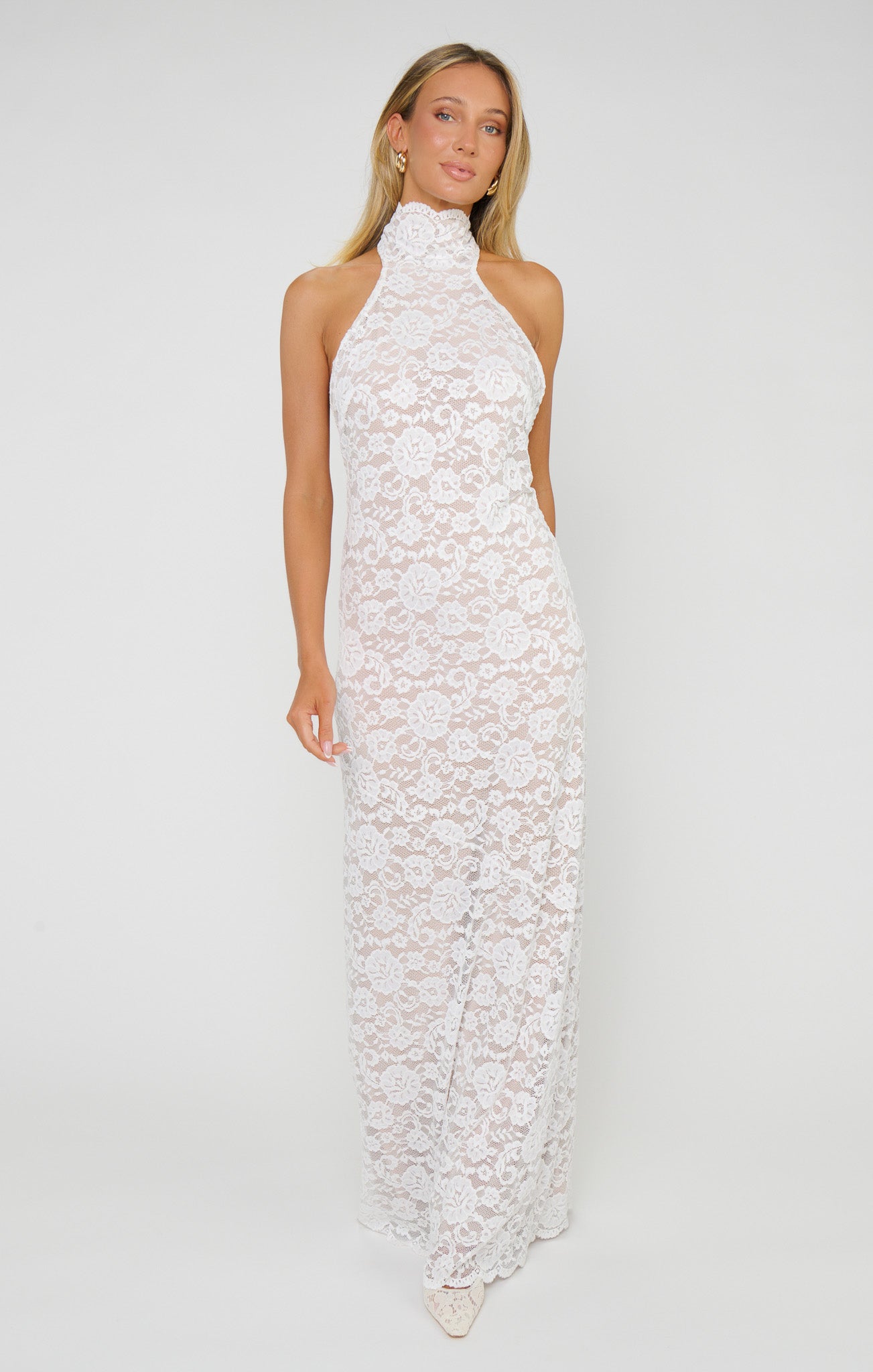 Lisa Maxi Dress ~ White Forever Lace - Image 3