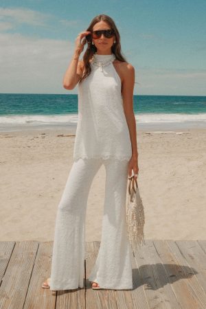 Bowie Bells ~ White Lovely Lace