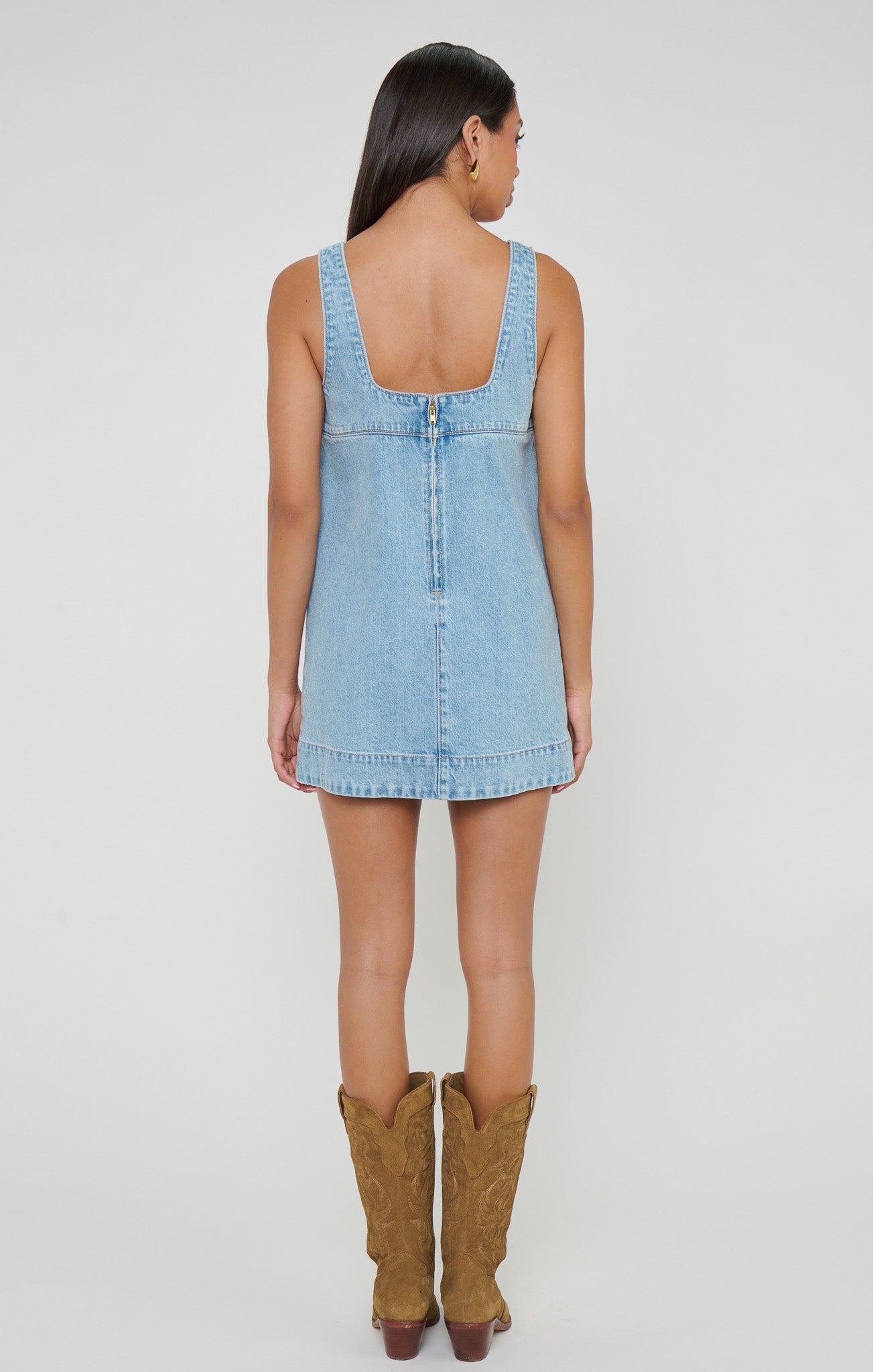 Topanga Mini Dress ~ Jet Stream Blue - Image 4