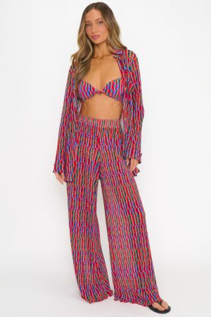 Jet Setter Pants ~ Cabo Crush Geo