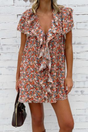 Rosalie Tunic Dress ~ Rustic Meadow